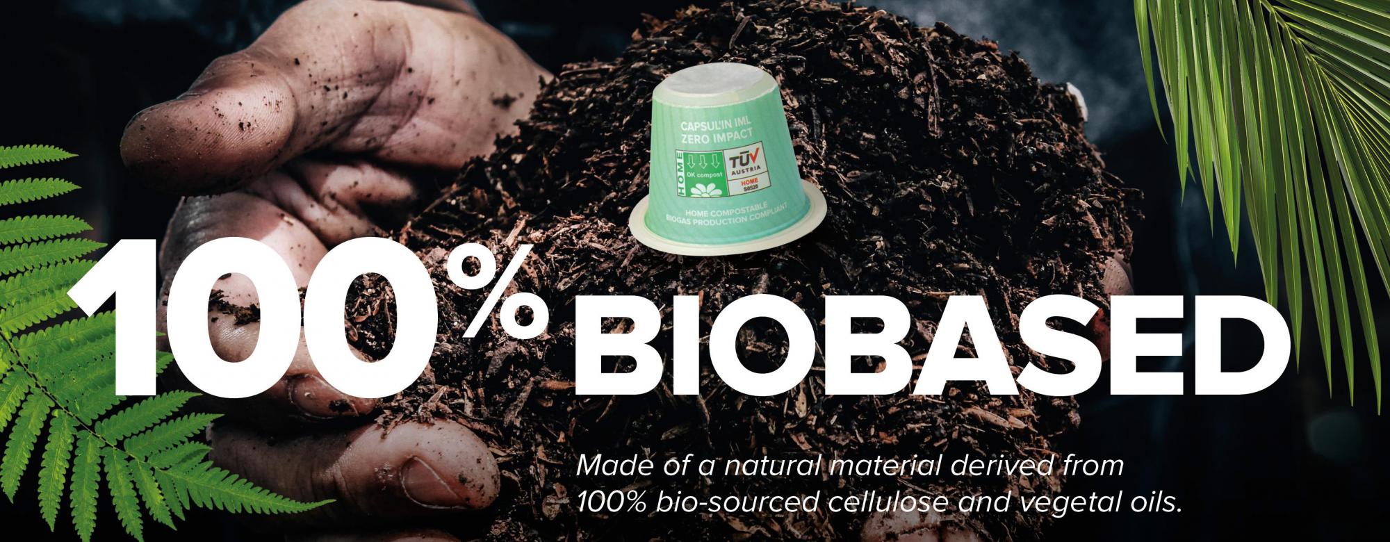 100% biologisch afbreekbare capsules